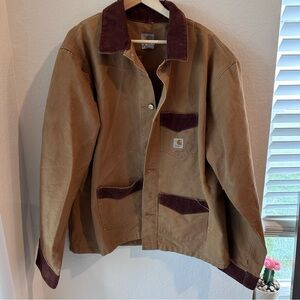 Tan Carhartt work jacket